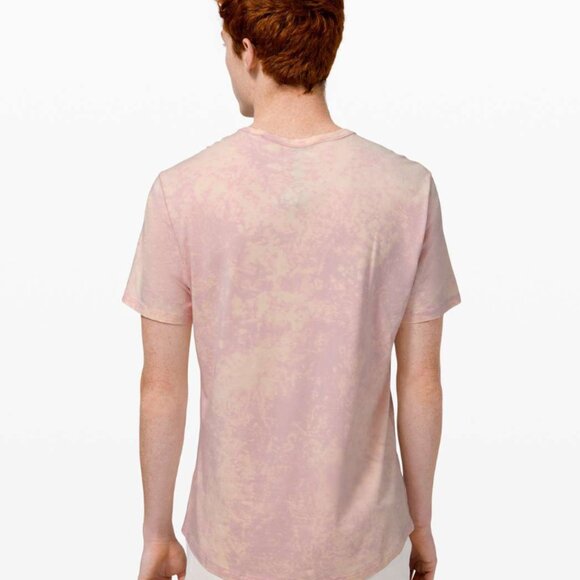 Lululemon L Men's 5 Year Basic Tee Acid Wash - Picture 4 of 5